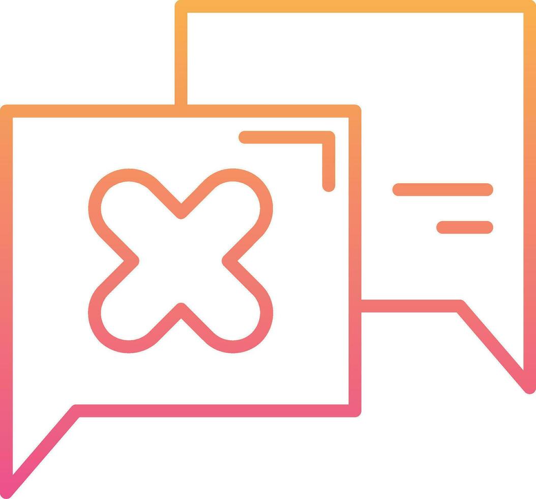 Cross Mark Vector Icon