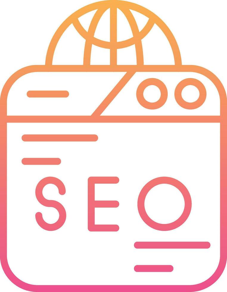 Seo Vector Icon