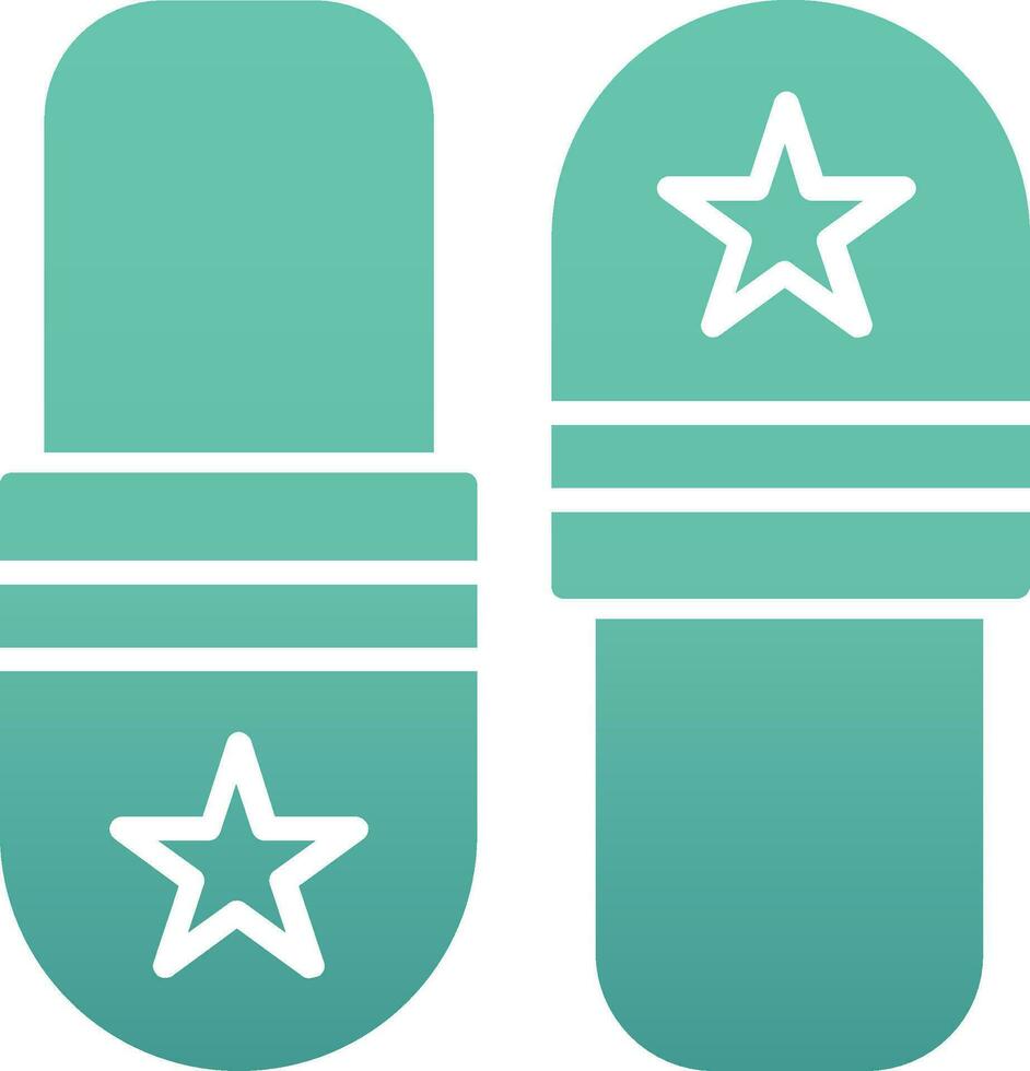 Slippers Vector Icon
