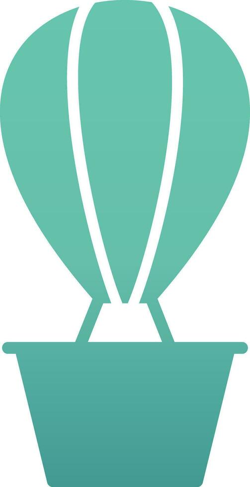 Hot Air Balloon Vector Icon