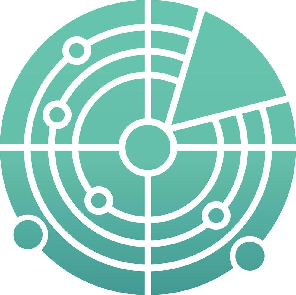 Radar Vector Icon