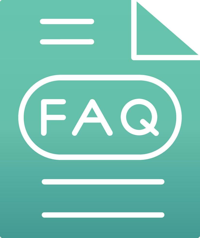 Faq Vector Icon