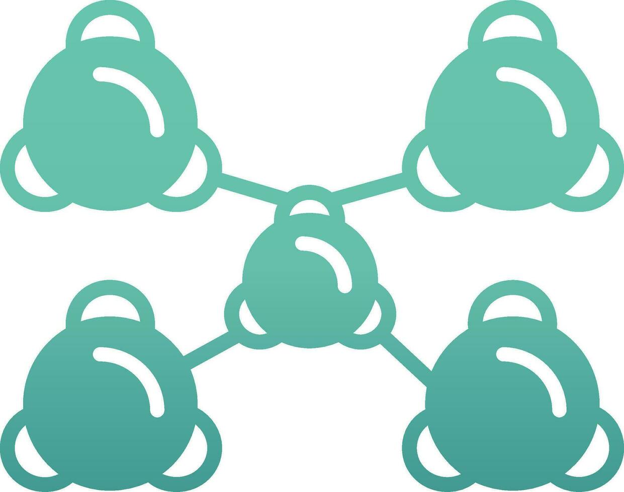 Molecule Vector Icon