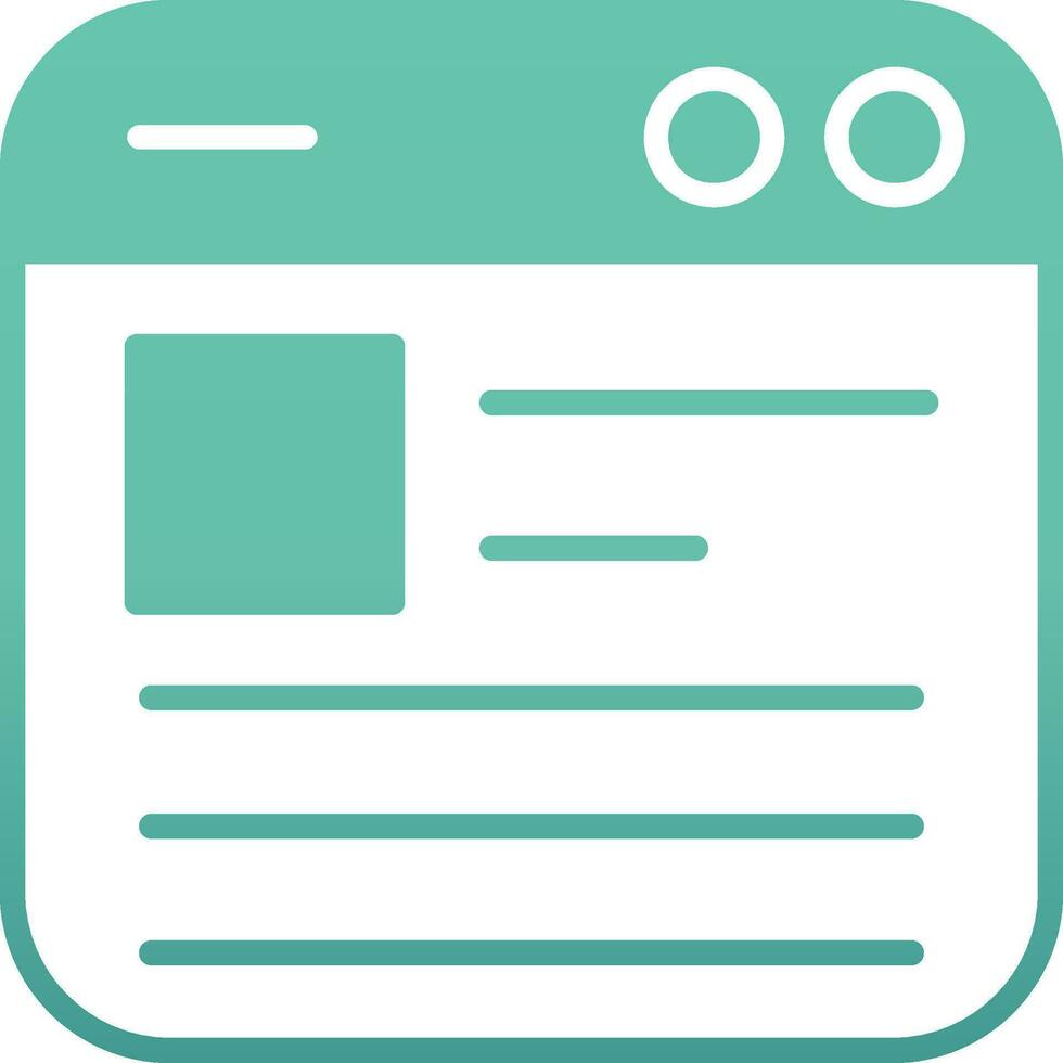 Browser Vector Icon