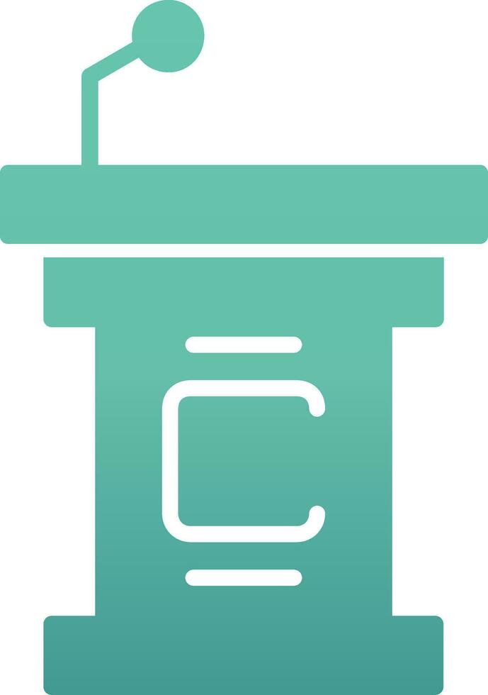 Lectern Vector Icon