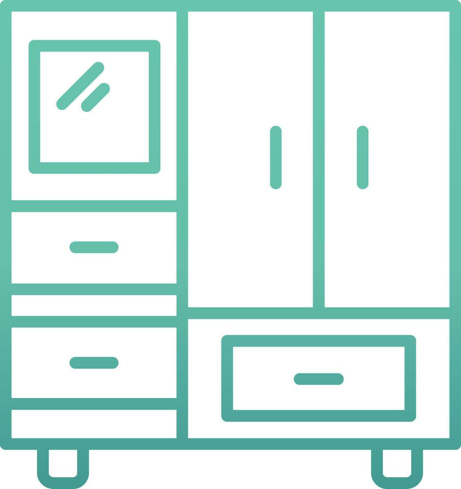 Wardrobe Vector Icon