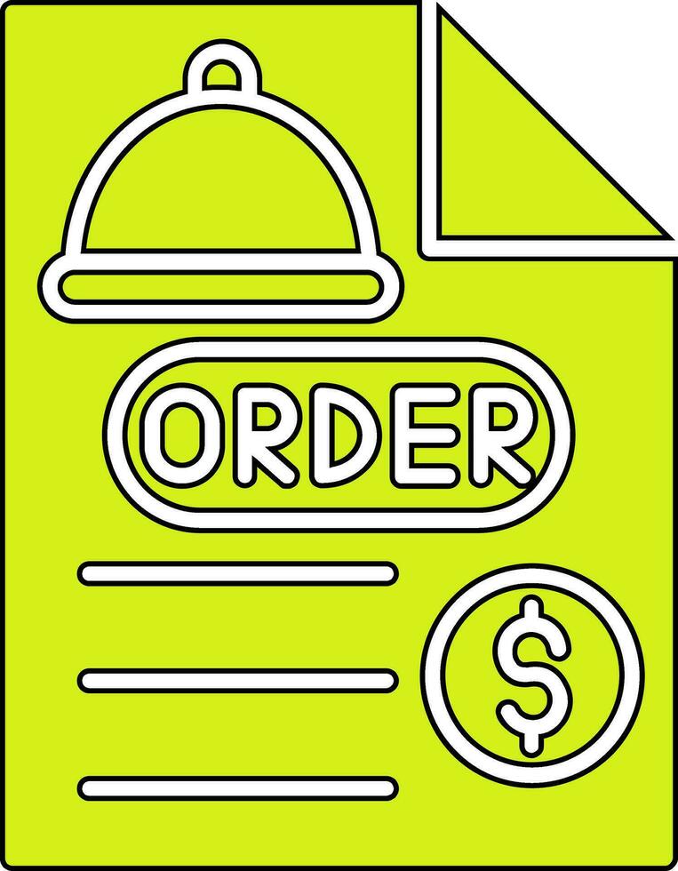 Order Vector Icon