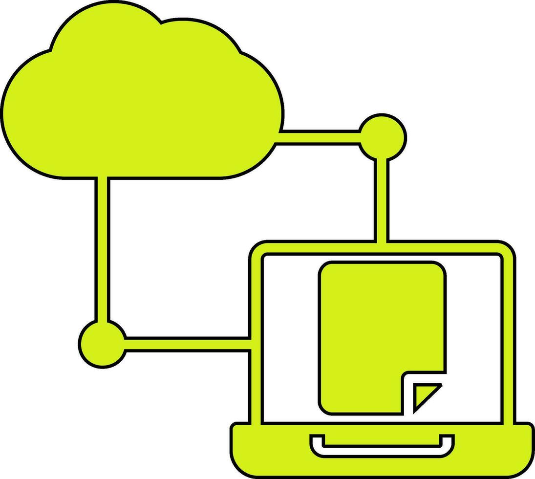 Data Transfer Vector Icon