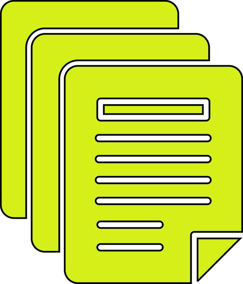 Document Vector Icon