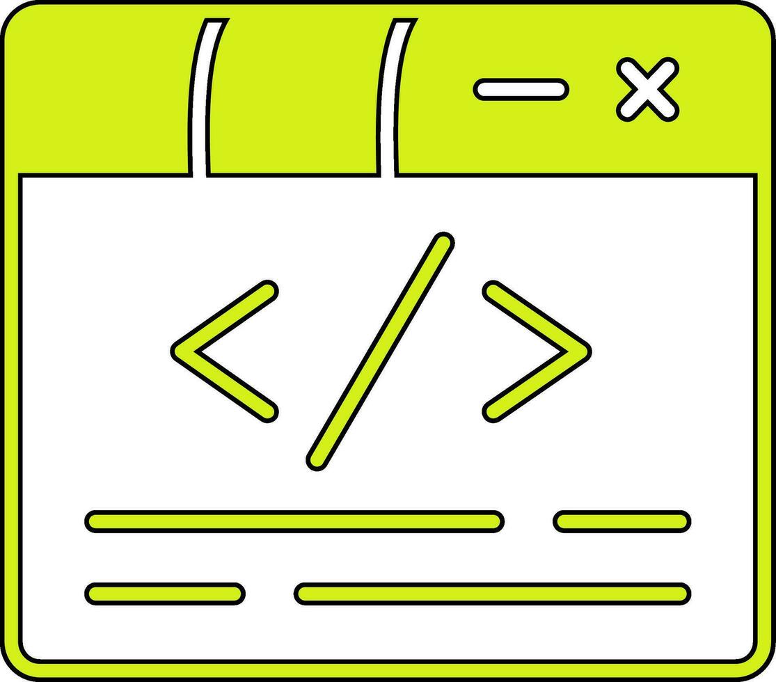 Code Vector Icon