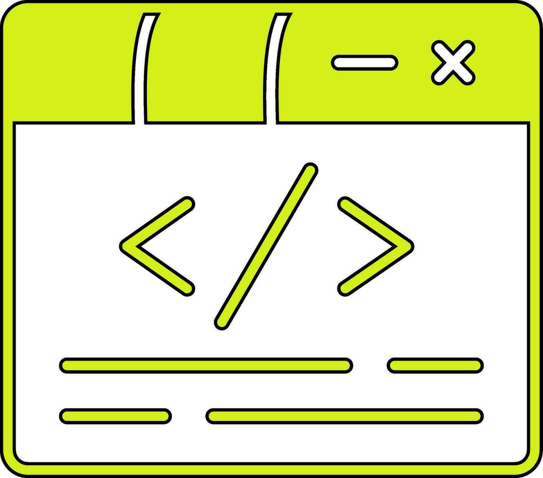 Code Vector Icon