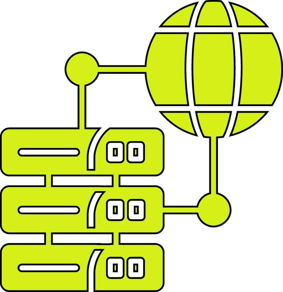 Web Hosting Vector Icon