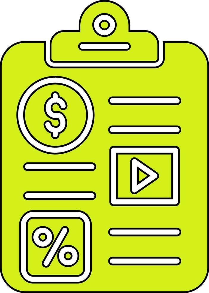 Report Vector Icon