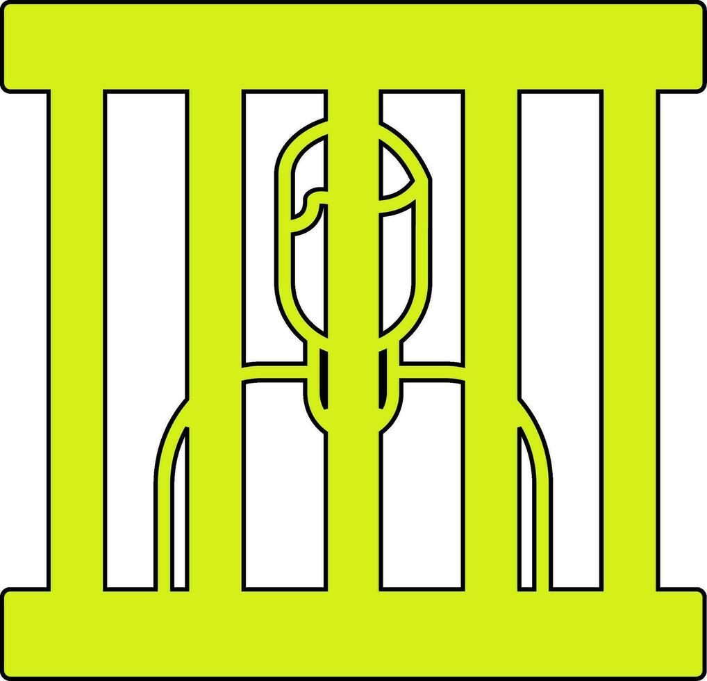 Prisoner Vector Icon