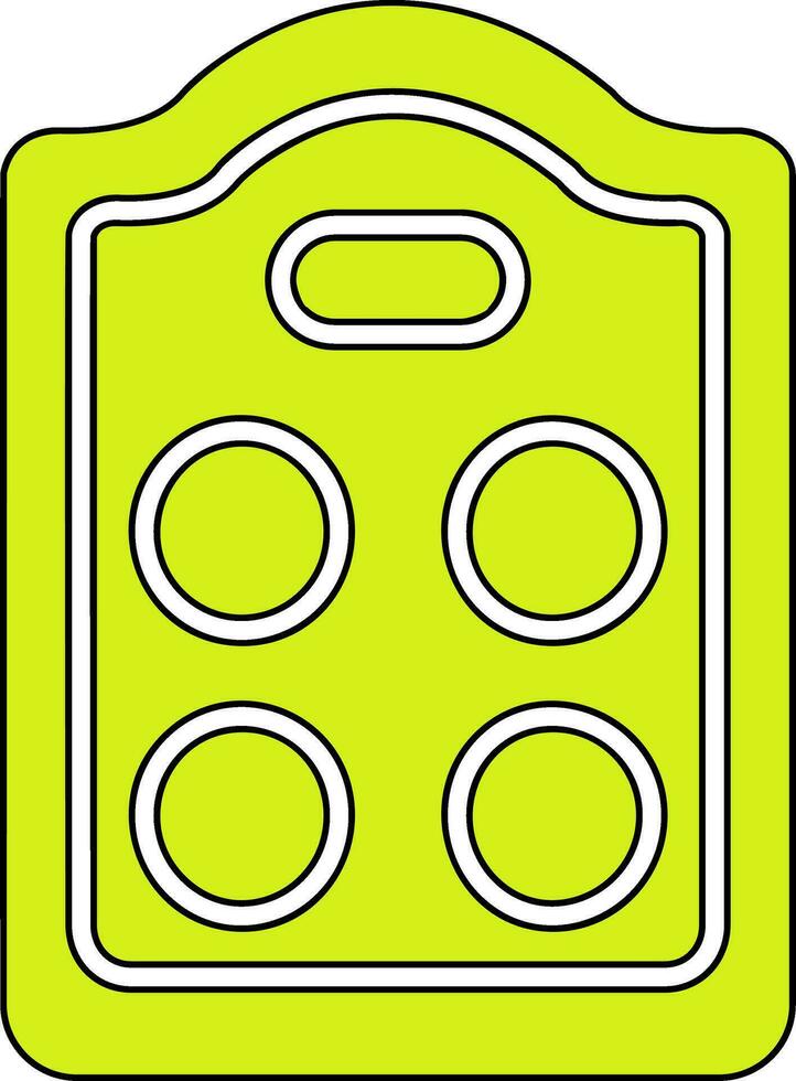 Chopping Board Vector Icon