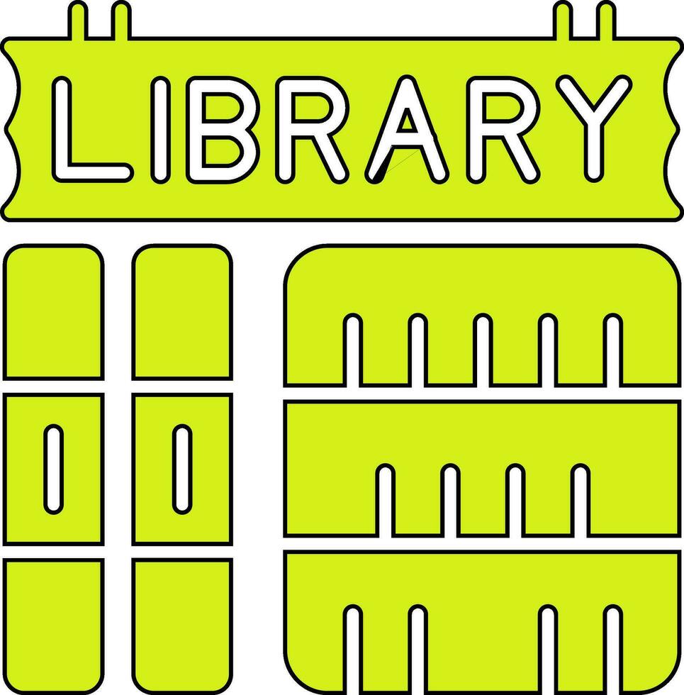 Library Vector Icon