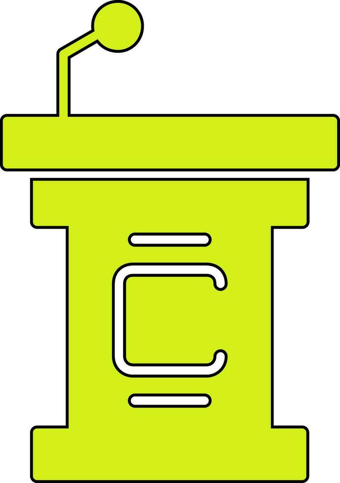 Lectern Vector Icon