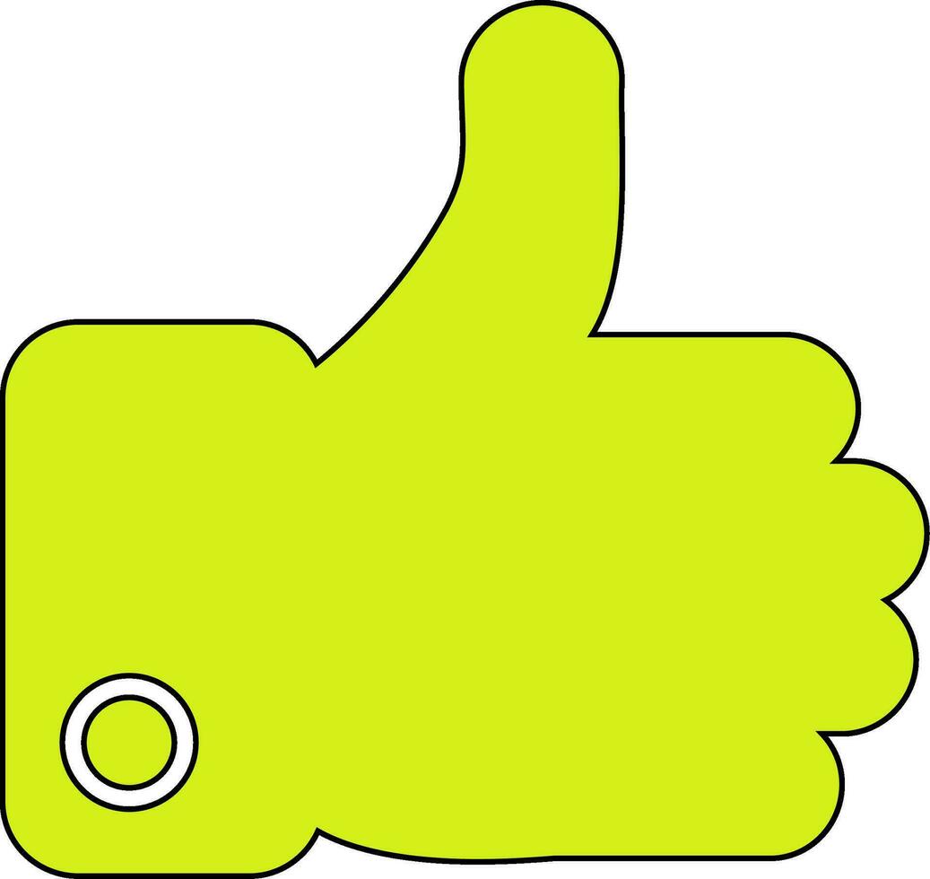 Thumbs Up Vector Icon