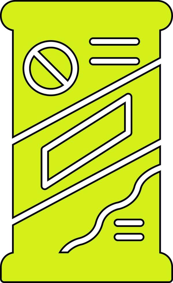 Roll Up Vector Icon