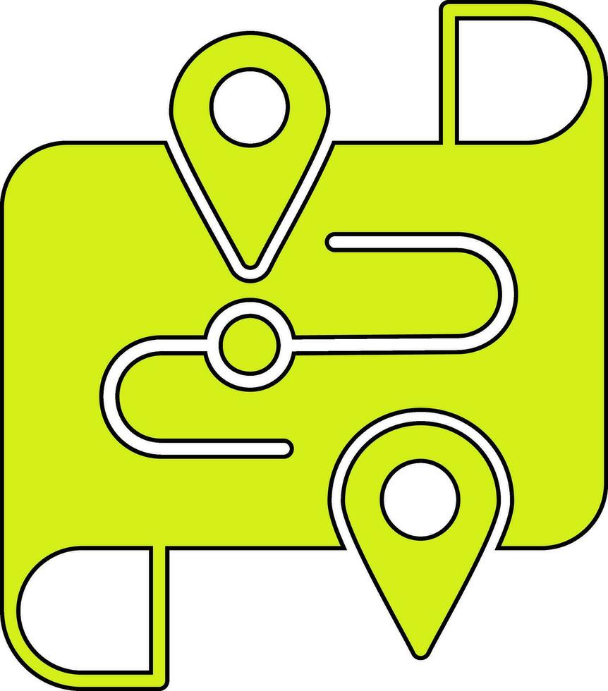 Directions Vector Icon