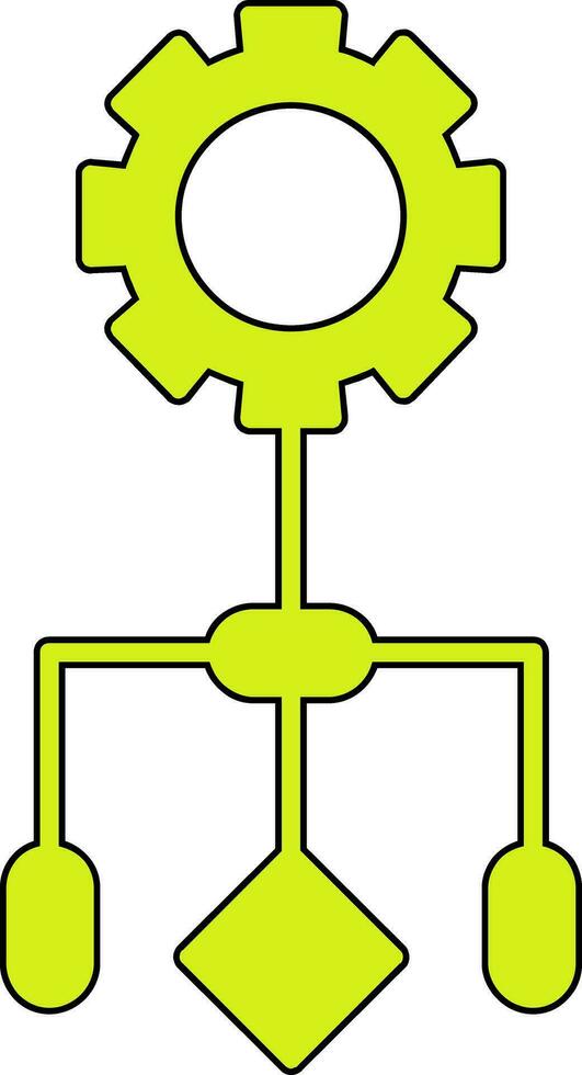 Workflow Vector Icon