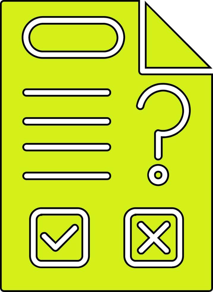 Question Vector Icon