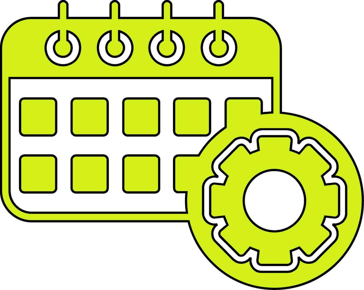 Schedule Vector Icon