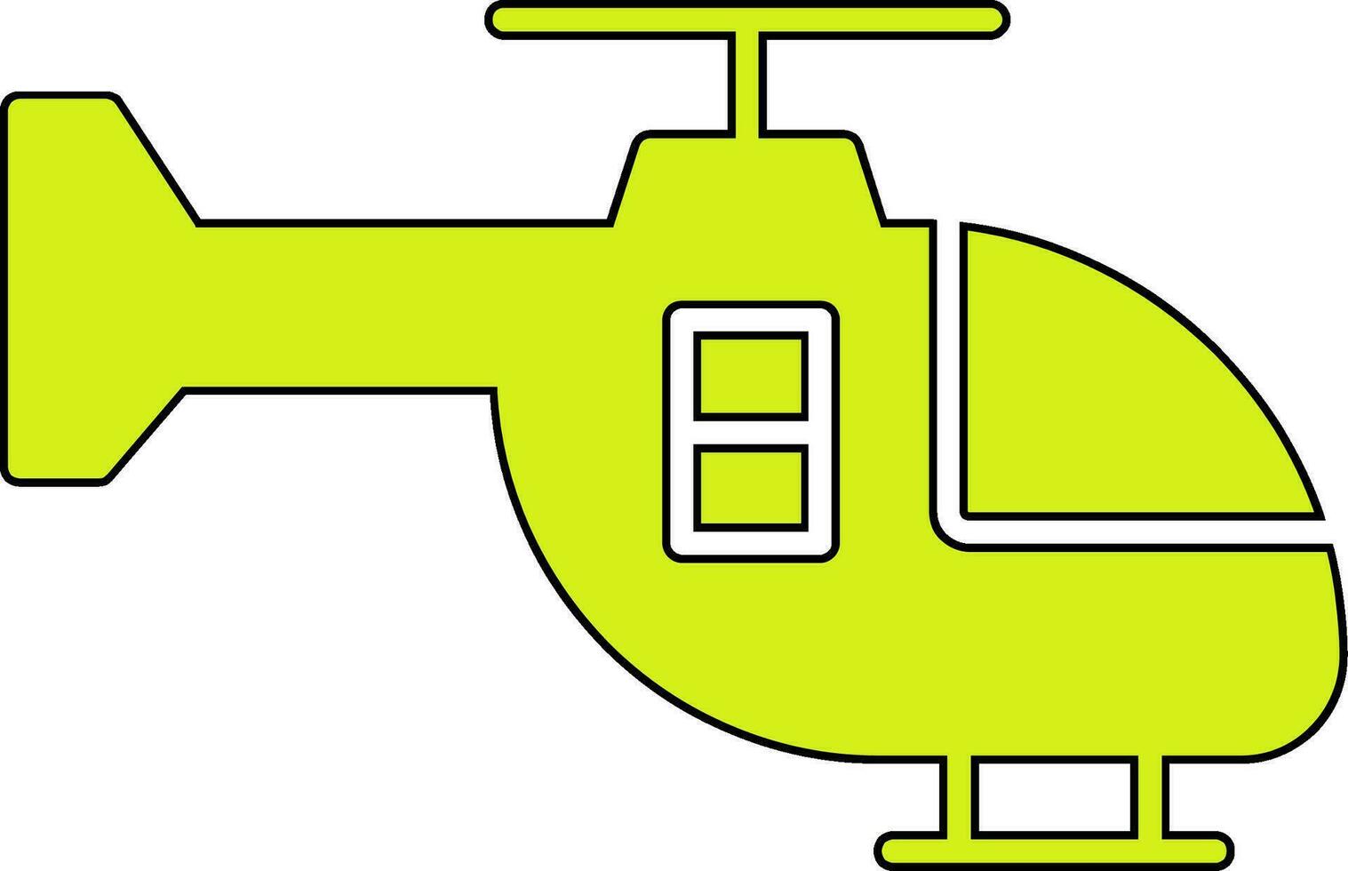 Helicopter Vector Icon