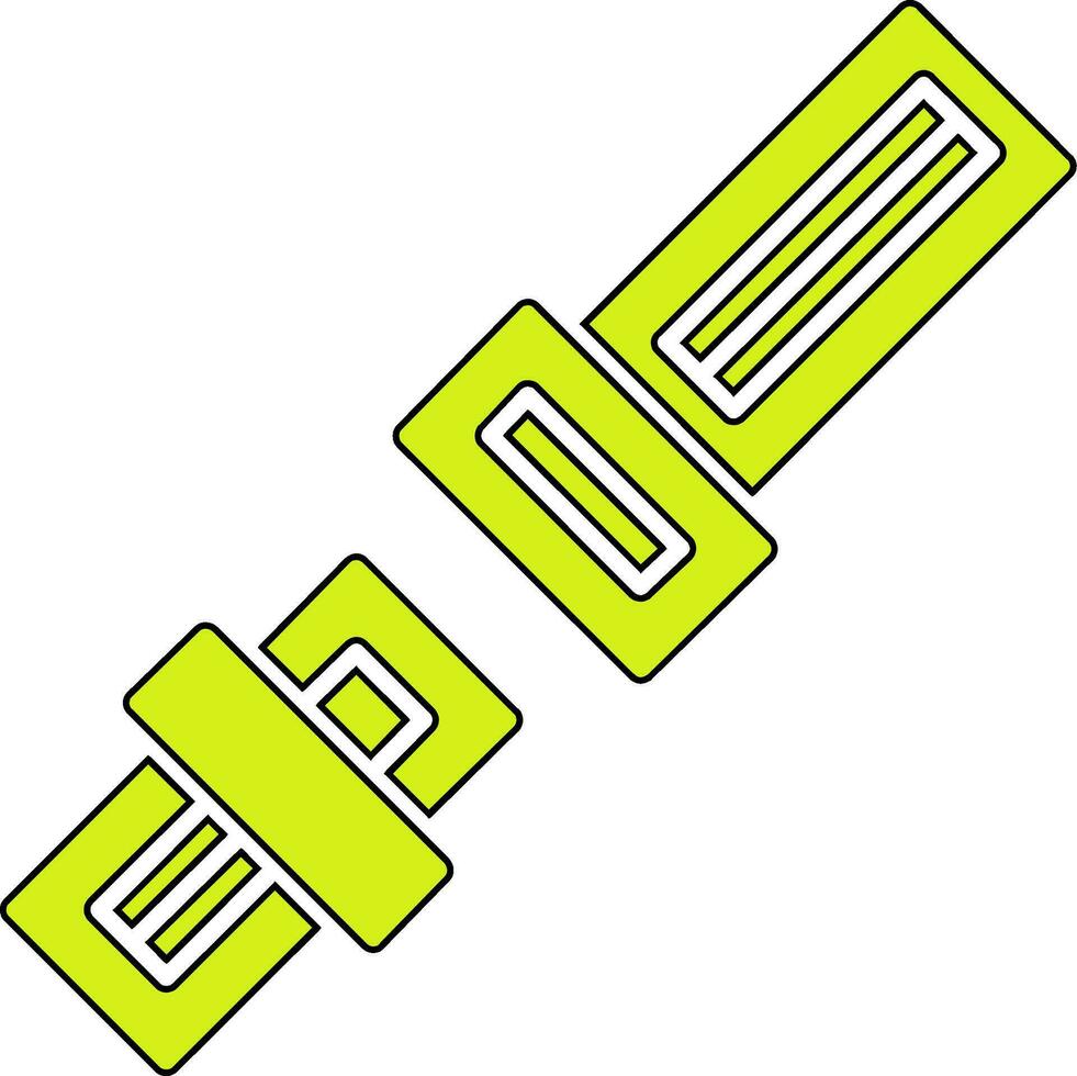 Safety Belt Vector Icon