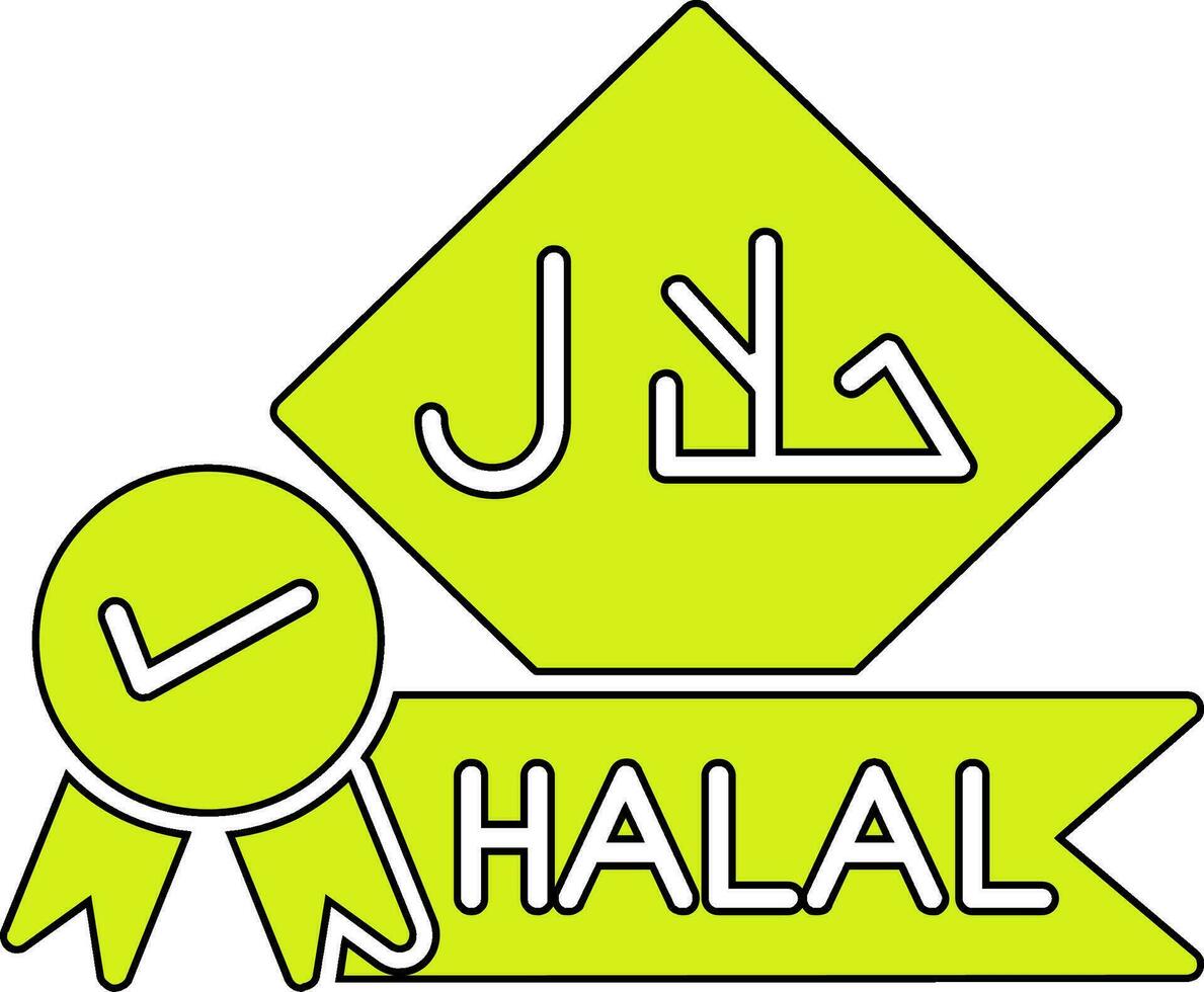 Halal Vector Icon