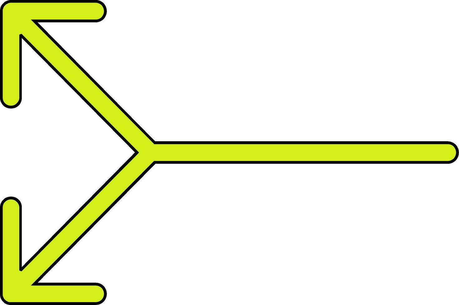 Split Vector Icon