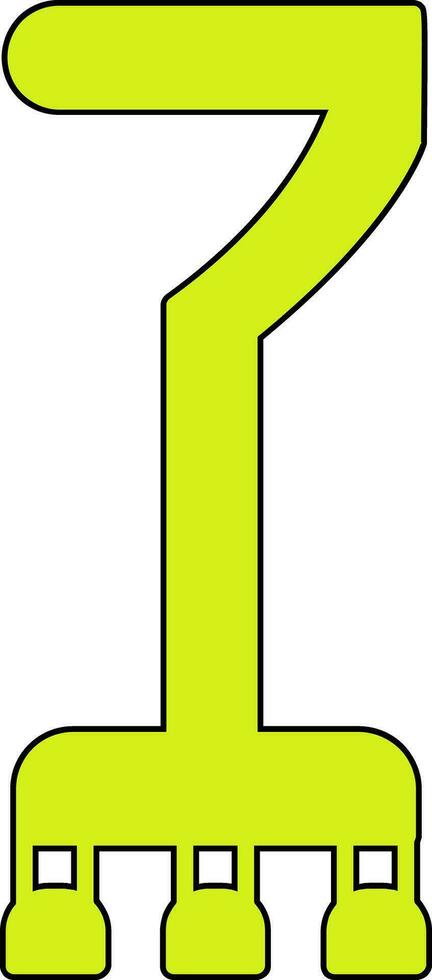 Walking Stick Vector Icon