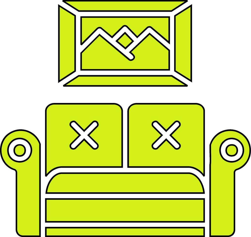 Sofa Vector Icon