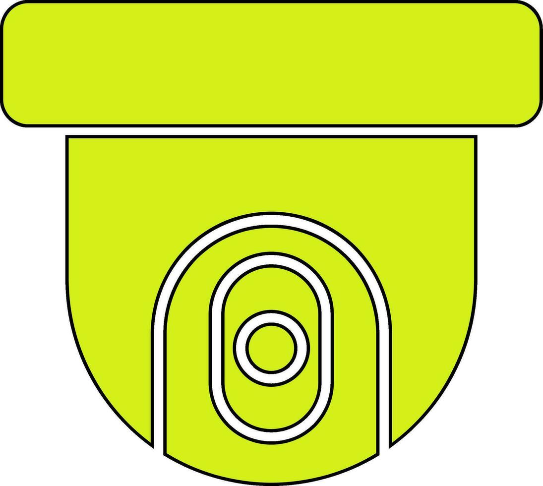 Security Camera Vector Icon