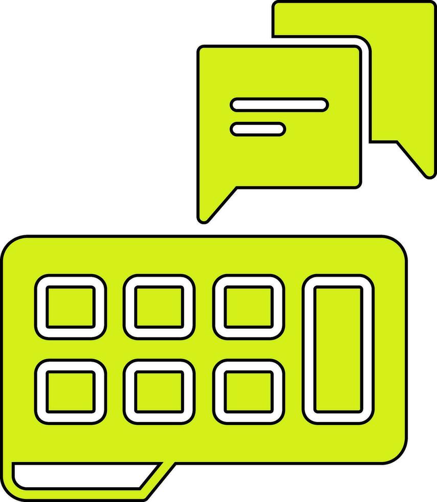 Keyboard Vector Icon