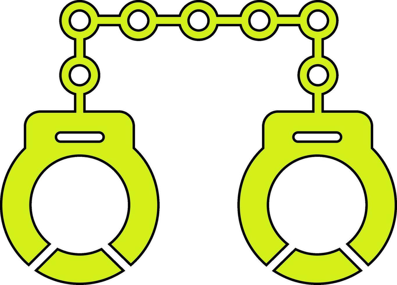 Handcuffs Vector Icon