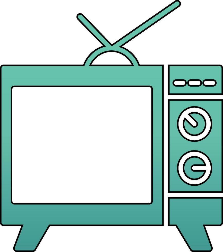 icono de vector de television