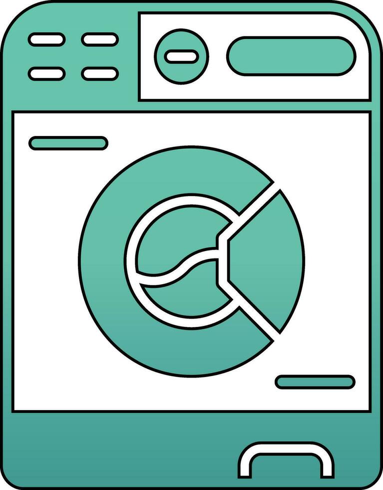 Washing Machine Vector Icon