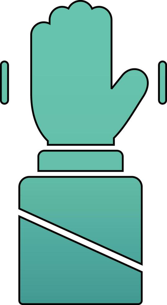 Hand Up Vector Icon