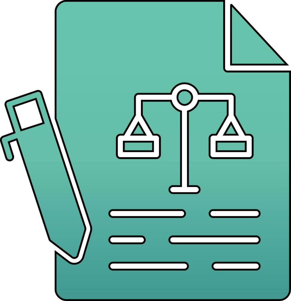 Contract Vector Icon