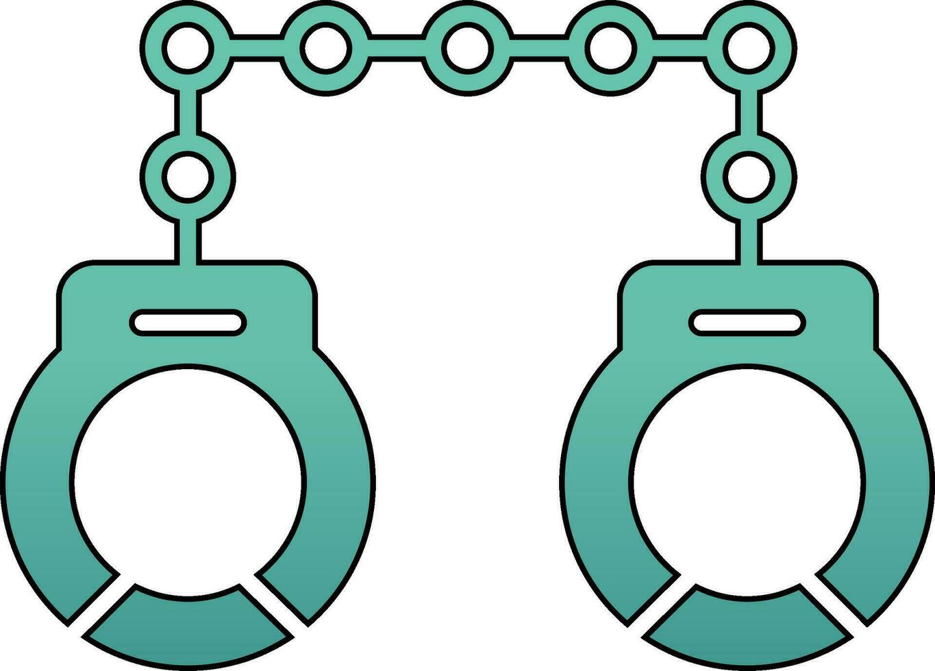 Handcuffs Vector Icon