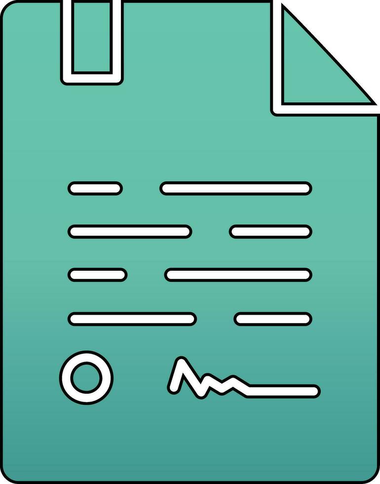 Contract Vector Icon