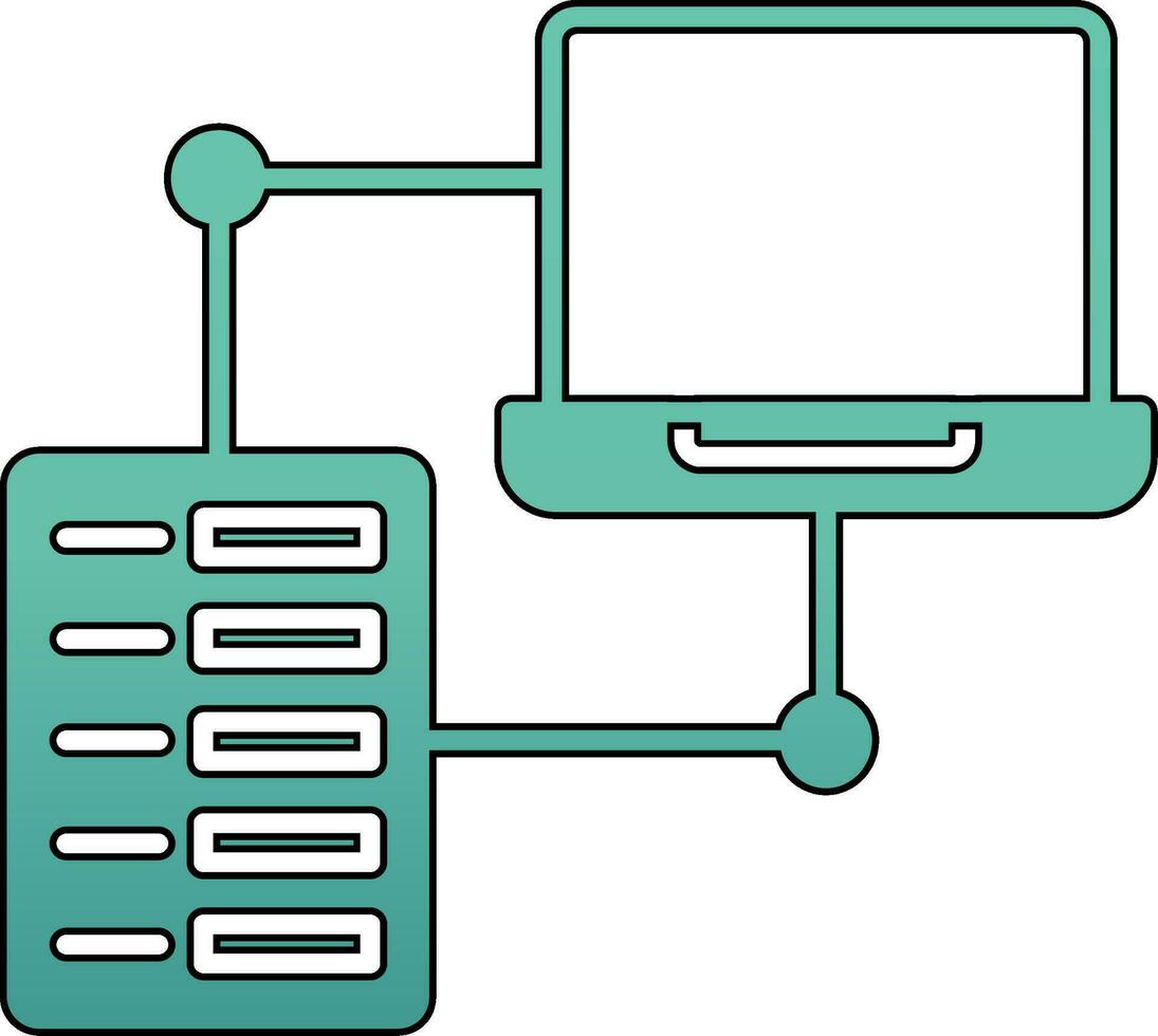 Data Transfe Vector Icon