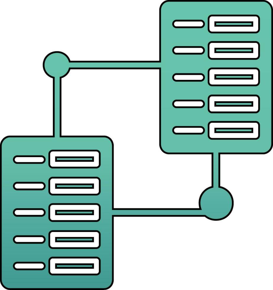 Server Storage Vector Icon