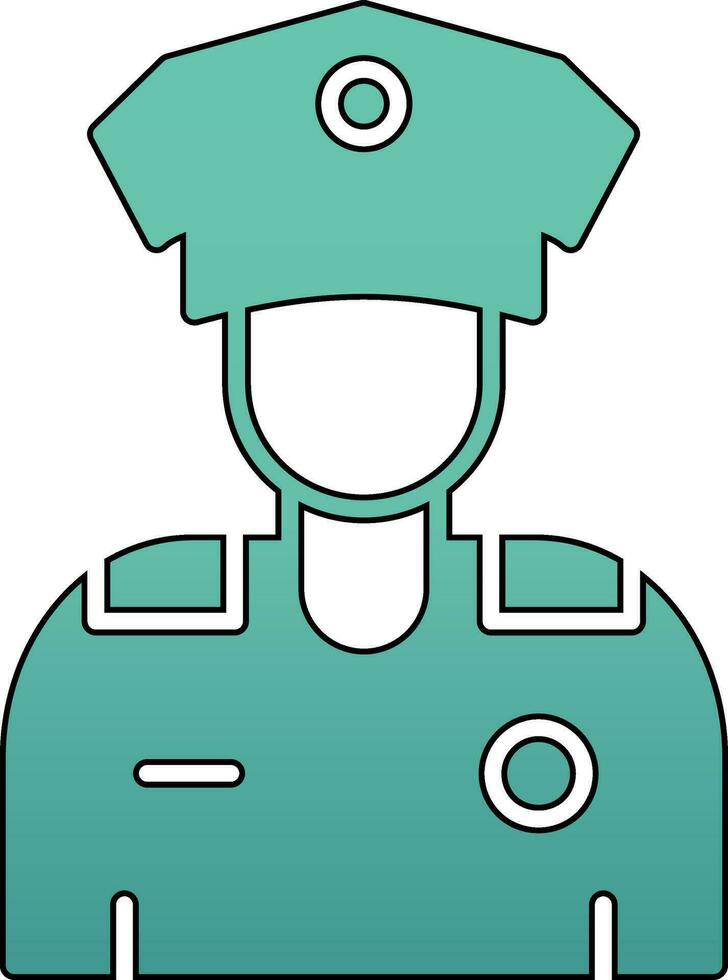 Policeman Vector Icon