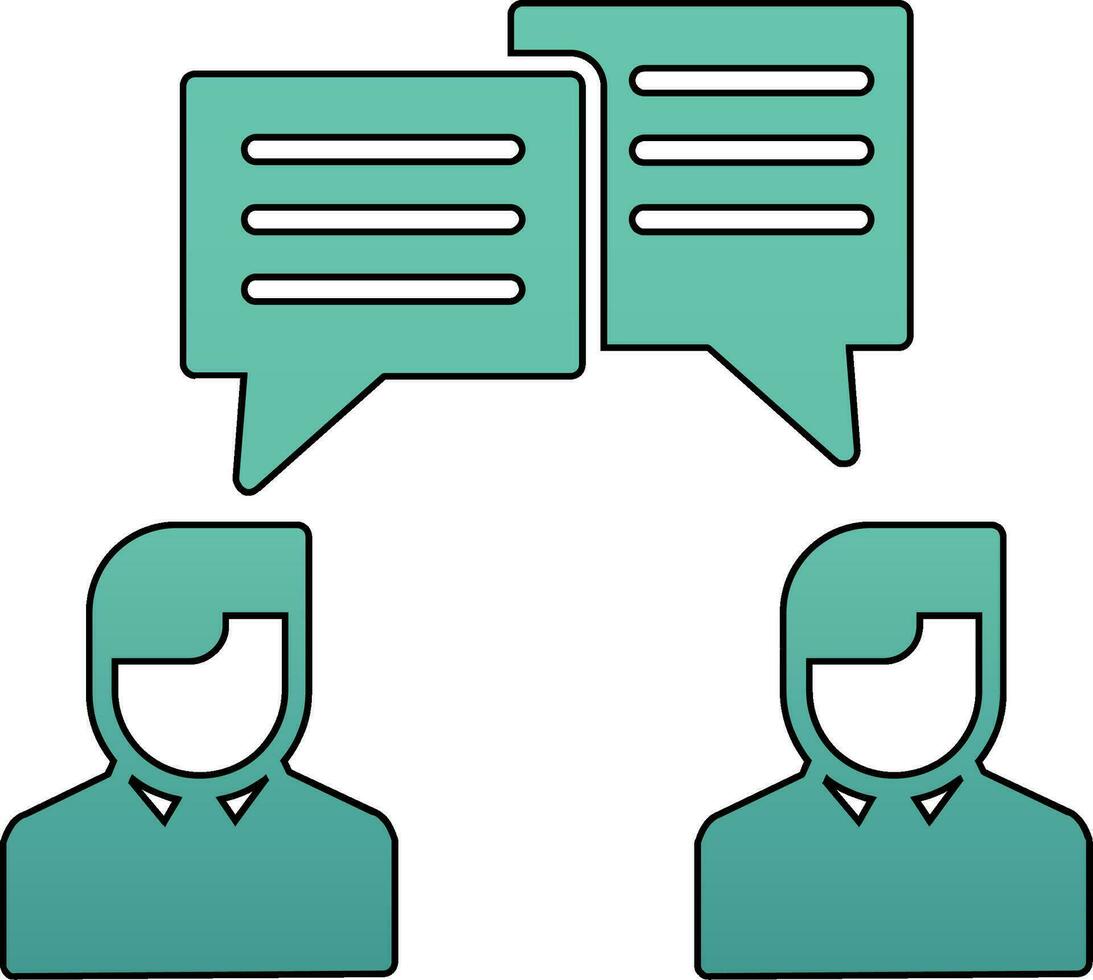 Conversation Vector Icon