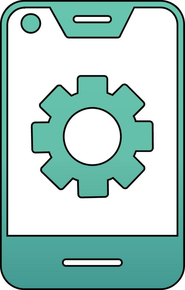 Smartphone Settings Vector Icon