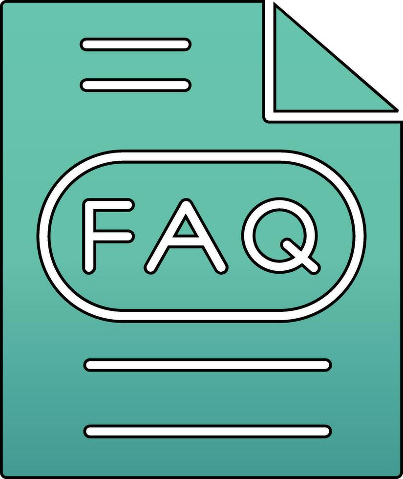 Faq Vector Icon