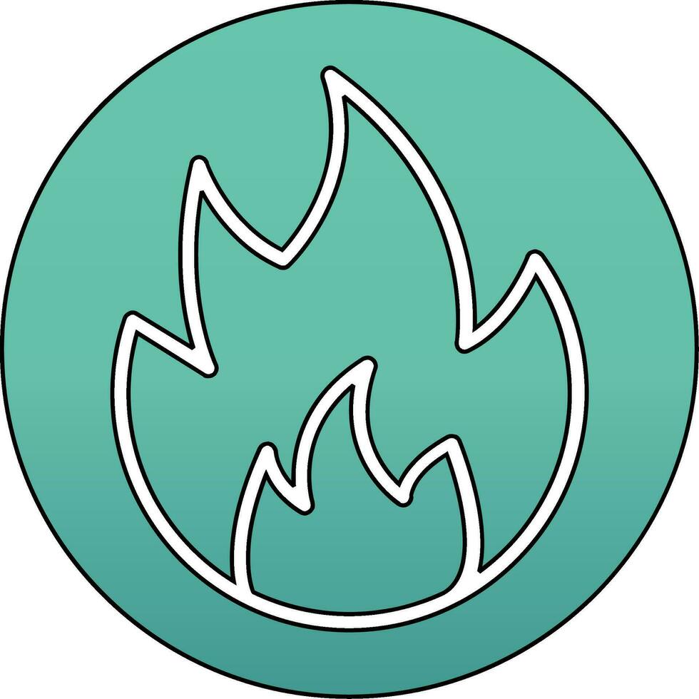 Flammable Vector Icon
