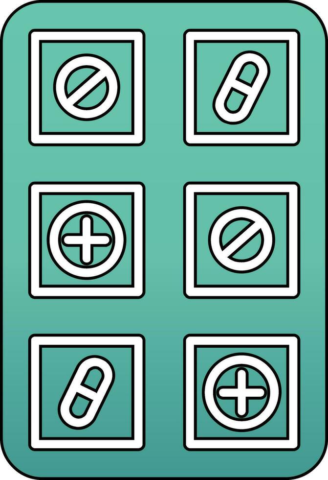 Pills Vector Icon